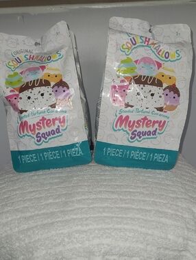 Squishmallows Mystery Squad 5” Scented Plush Sealed Blind Bag Lot of 2